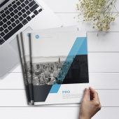 商务画册（骑马钉）