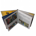 皮面对裱精装画册